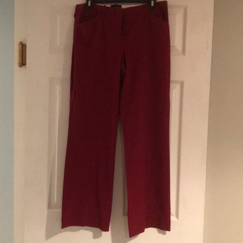 The Limited maroon dress pants size 8 short